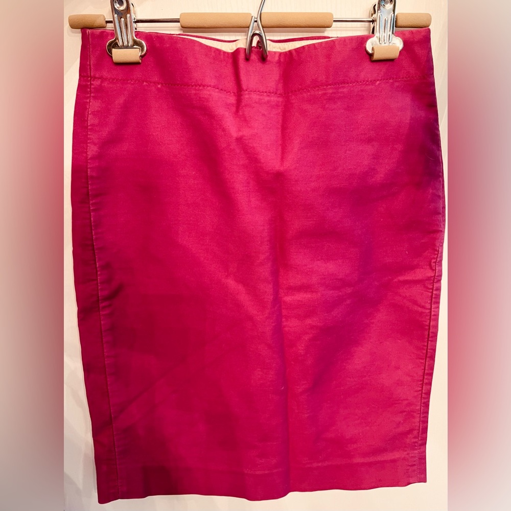 J.Crew Pink Pencil Skirt